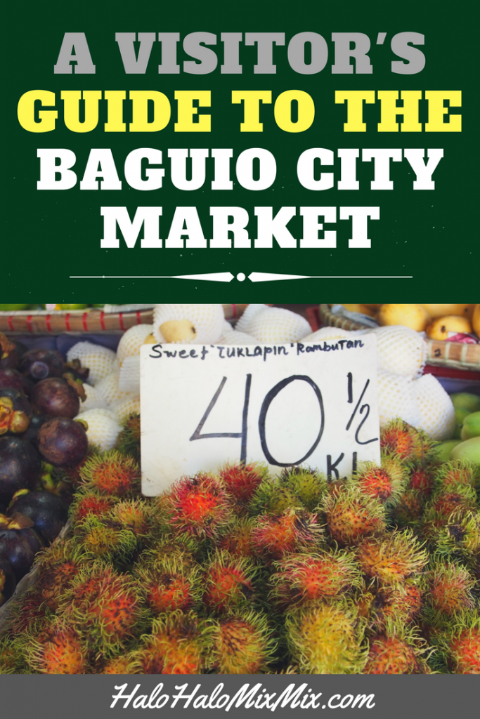 A visitor's guide to the baguio city market