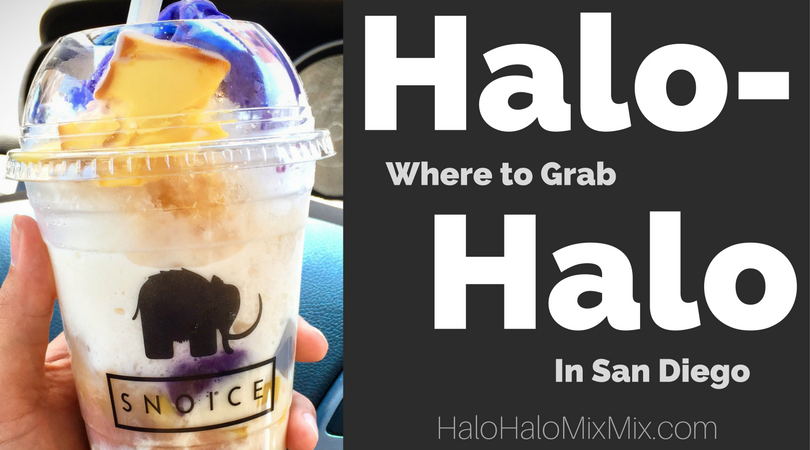 Where to Grab Halo-Halo in San Diego - Snoice