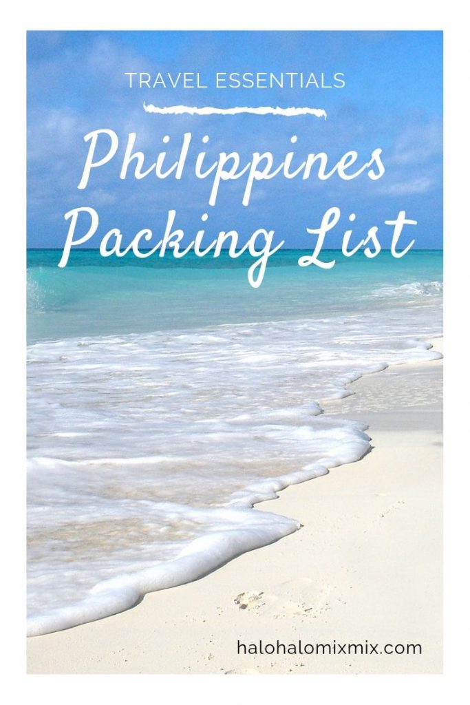 Philippines Packing List 